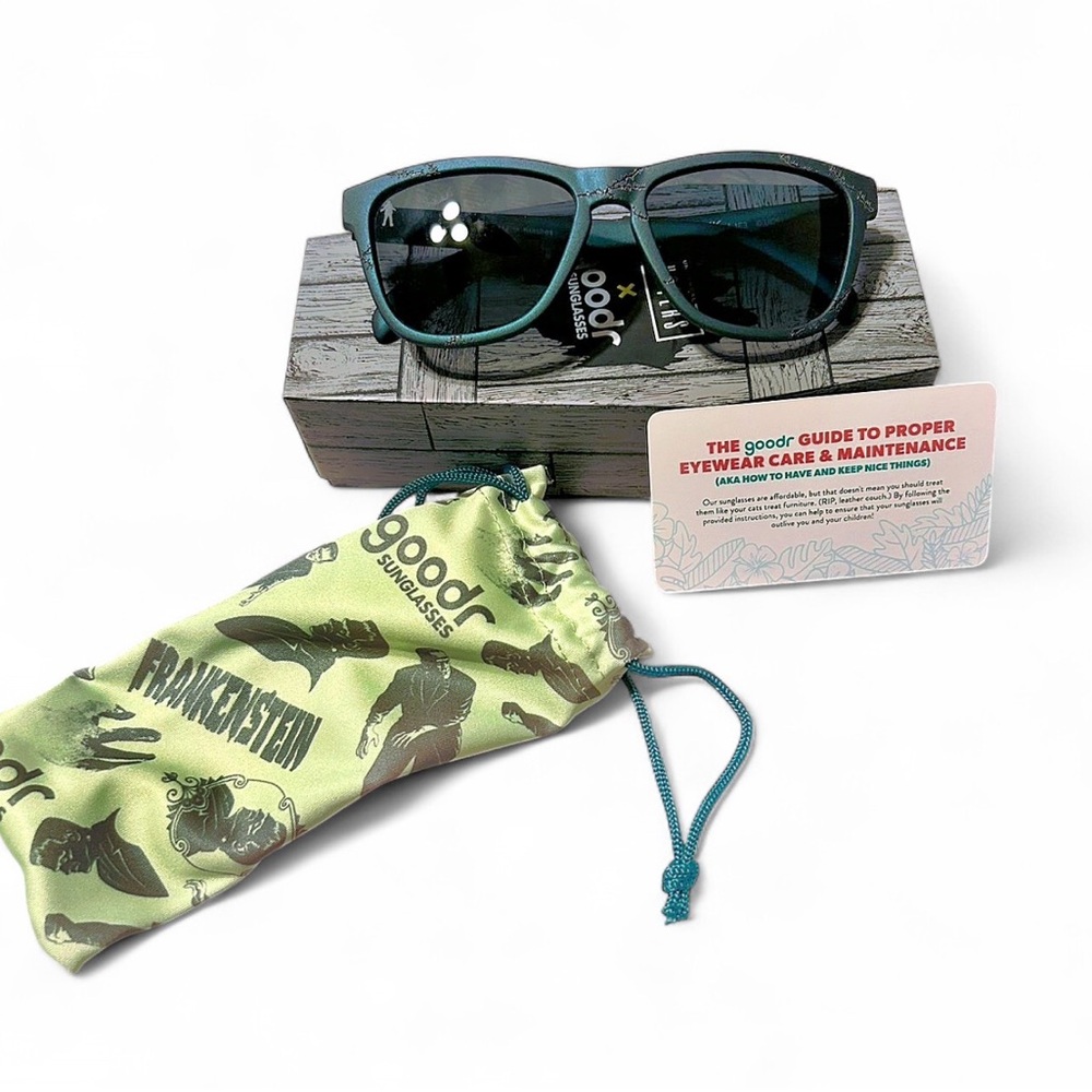 Goodr x Universal Monsters Sunglasses “You Had Me in Stitches” Frankenstein - Picture 2 of 16